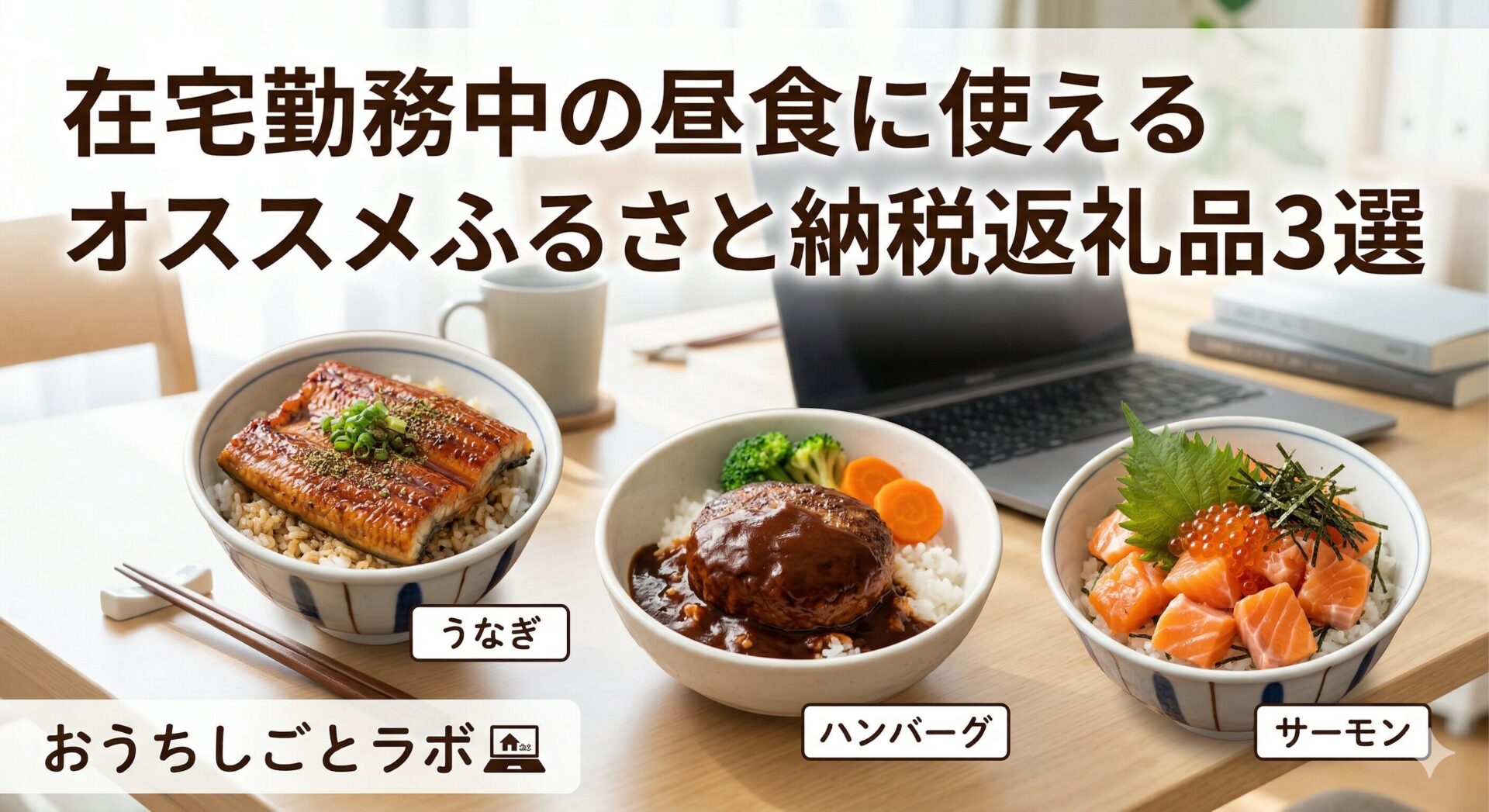 在宅勤務中の昼食に使えるオススメふるさと納税返礼品３選